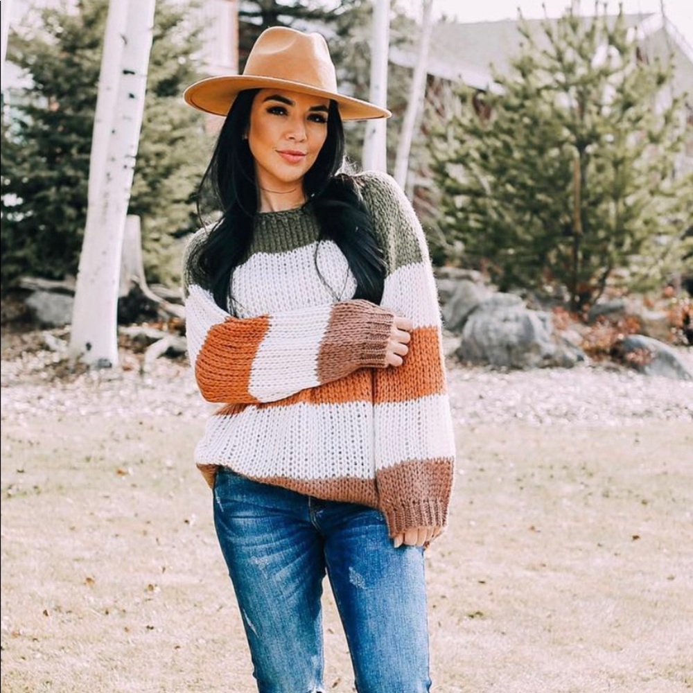 Stripped sweater